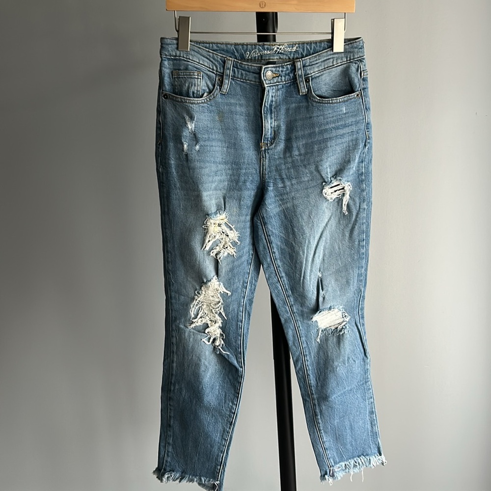 Universal Thread Distressed Jeans Blue 6/28